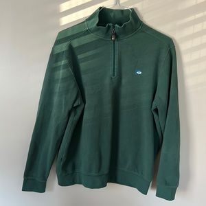 Southern Tide Green Quarter Zip!